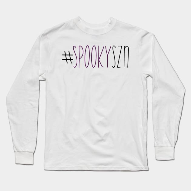 Spooky Long Sleeve T-Shirt by nicolecella98